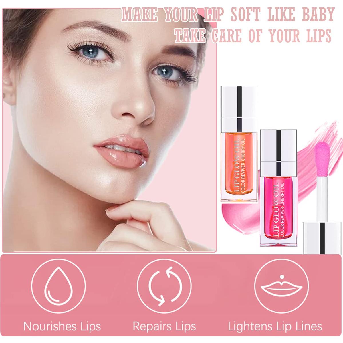 Aceite Brillo Labial Hidratante Aaiffey 2 Colores 70g