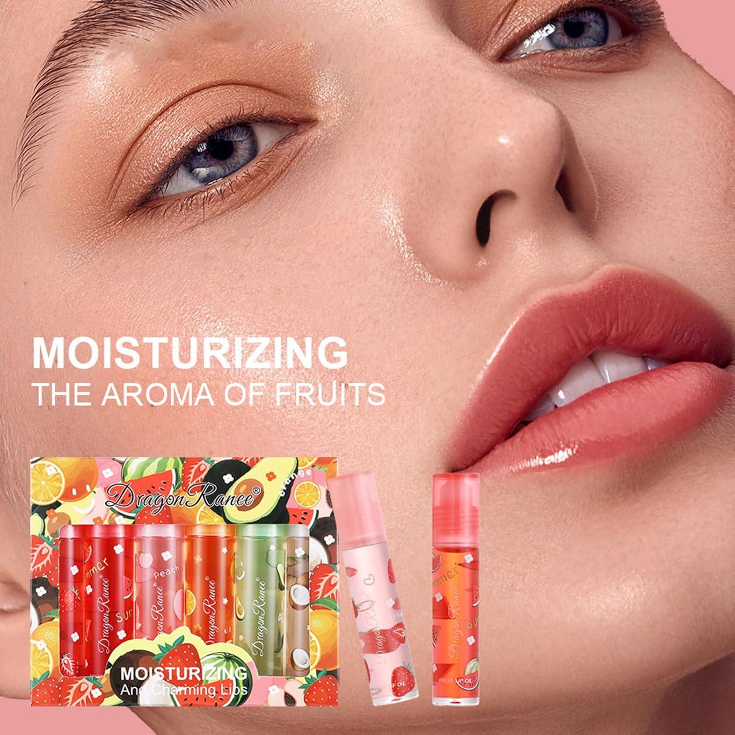 Set de 6 Aceites Hidratantes para Labios KTouler - Brillo Labial