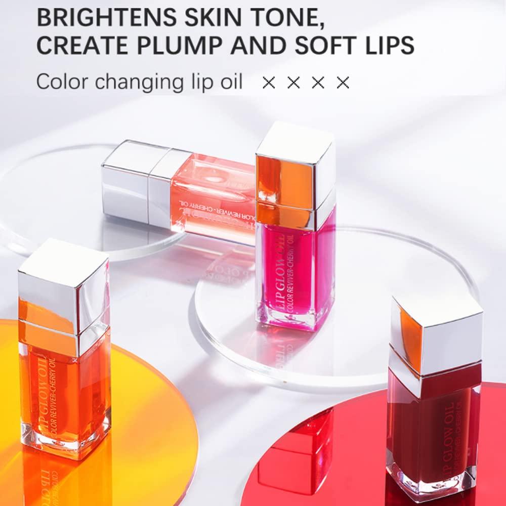 Aceite Hidratante para Labios Yasovigi 5.9 ml Cereza Brillo