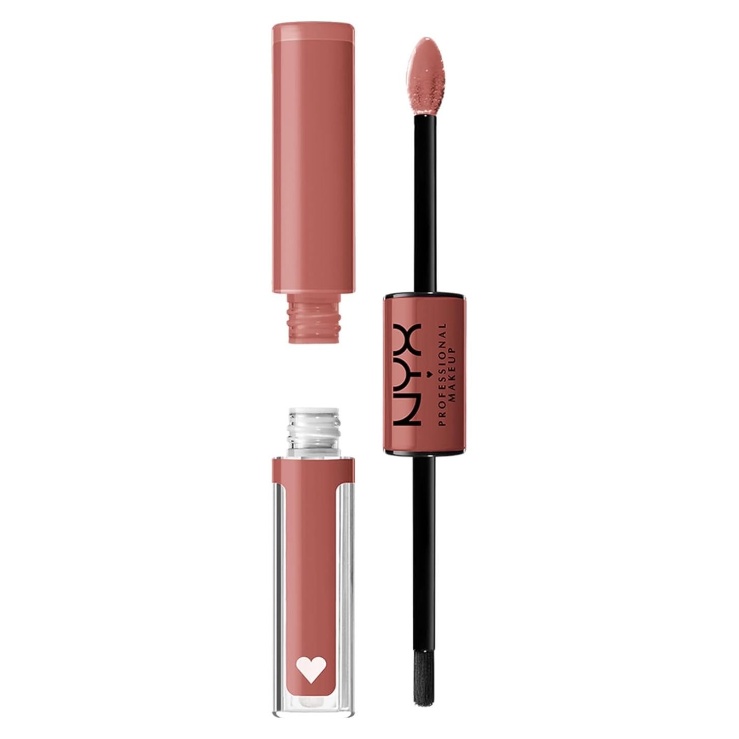 Pintalabios Líquido Brillo Loud NYX - 16h Larga Duración (Nude Mauve)
