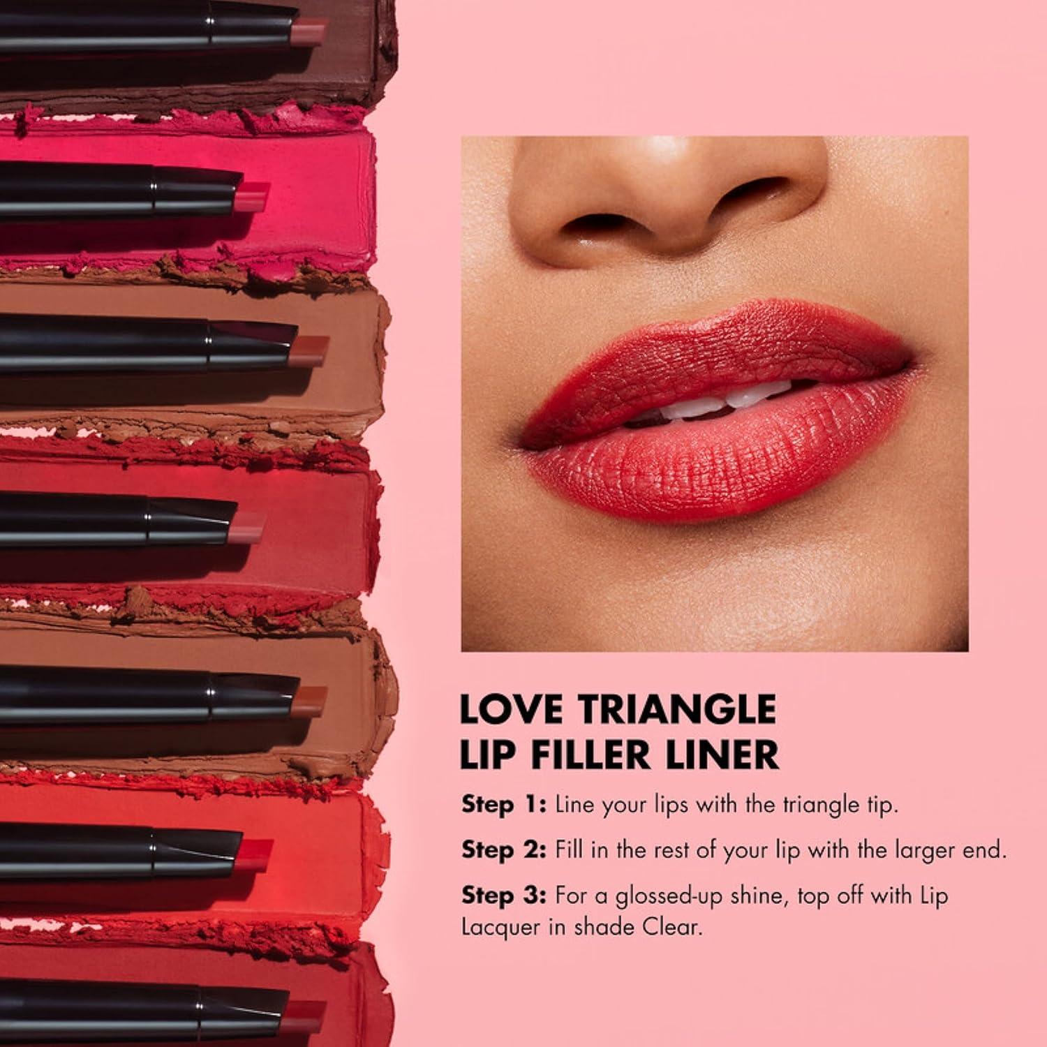Lápiz de Relleno de Labios e.l.f. Love Triangle Malva 10.8g