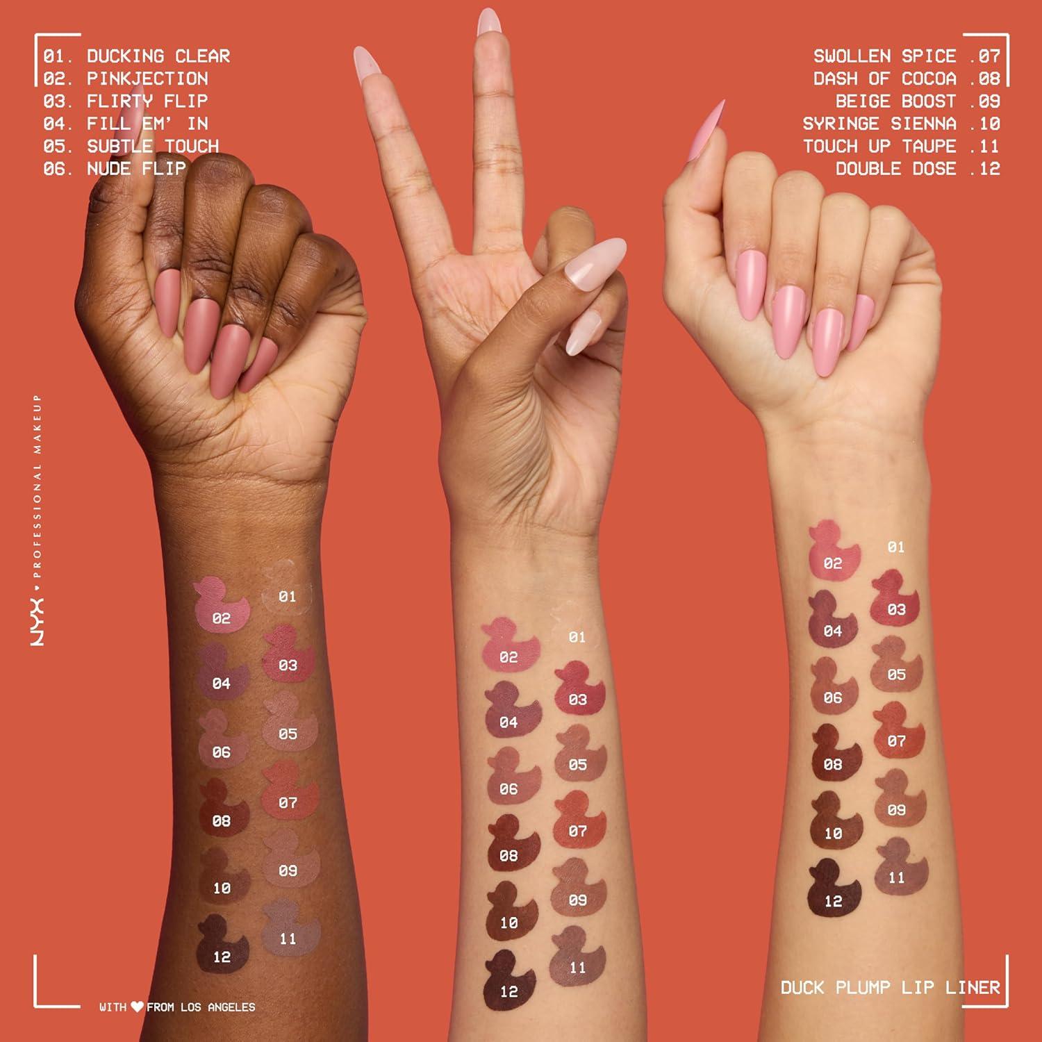 Lápiz Labial Plump NYX Professional Makeup Mate 0.28g Nude Flip