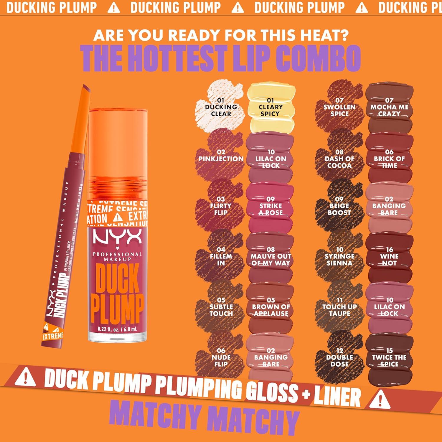 Lápiz Labial Plump NYX Professional Makeup Mate 0.28g Nude Flip