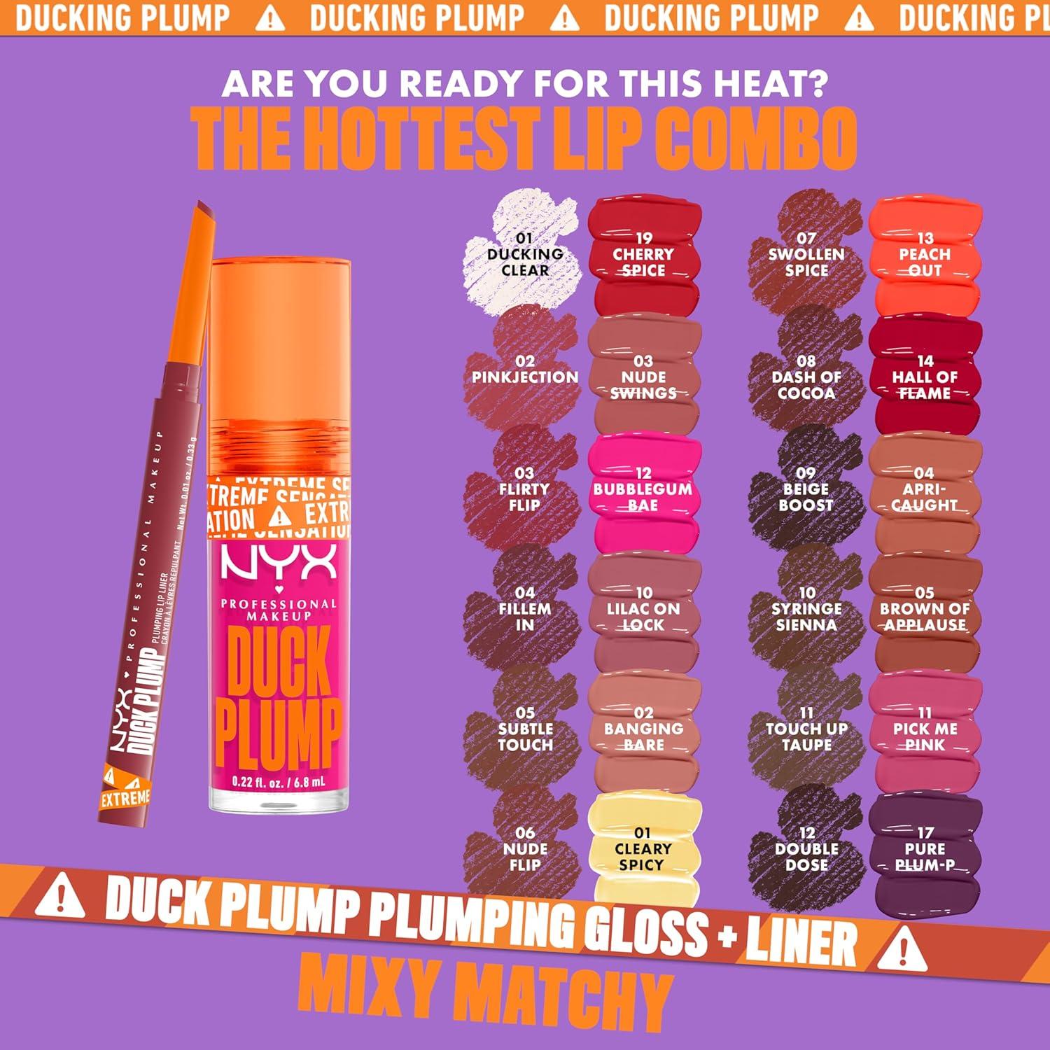 Lápiz Labial Plump NYX Professional Makeup Mate 0.28g Nude Flip