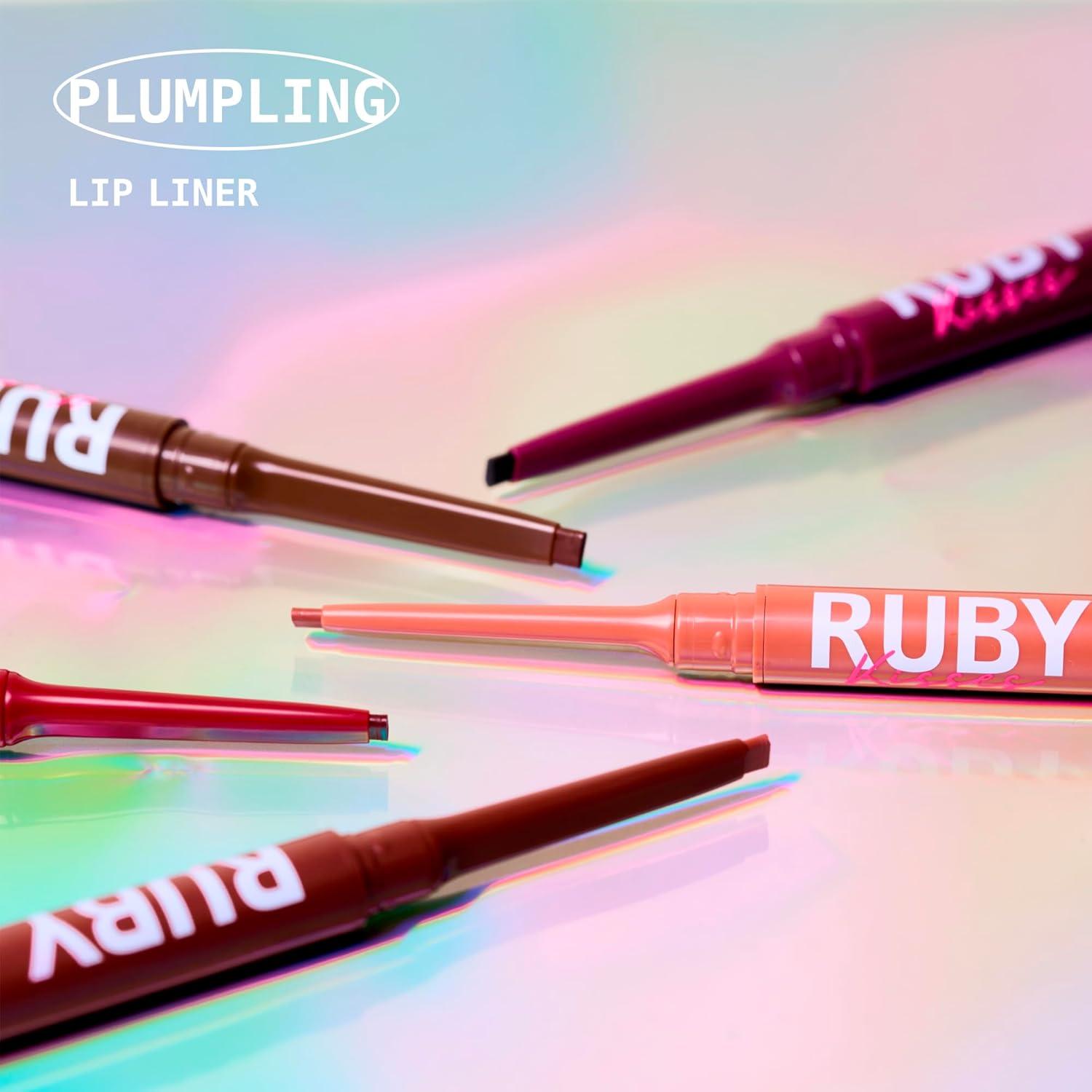Lápiz Labial Ruby Kisses Baya Ciruela Efecto Voluminizador