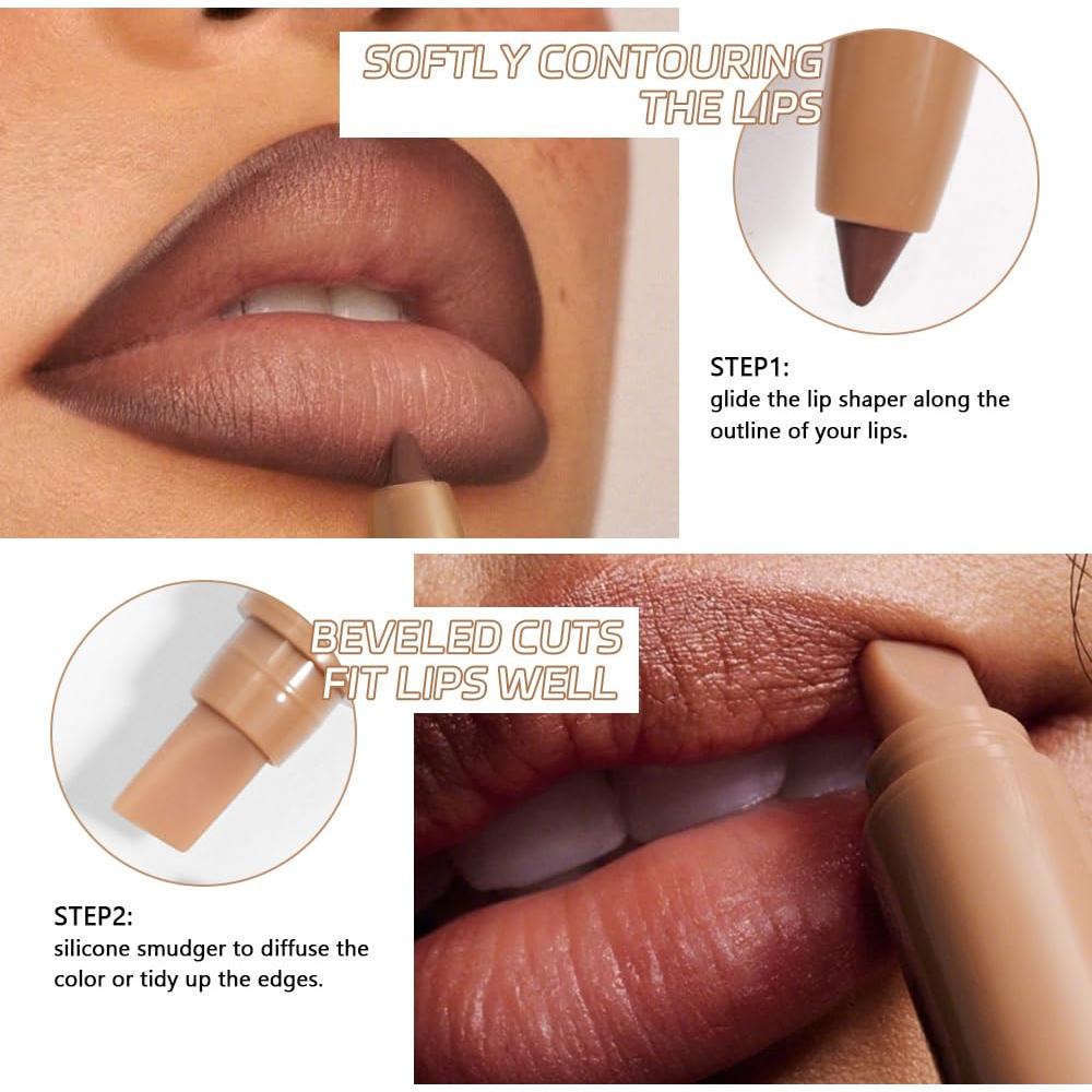 Delineador de Labios Mate Juaazin 06# Chocolate 1 Unidad