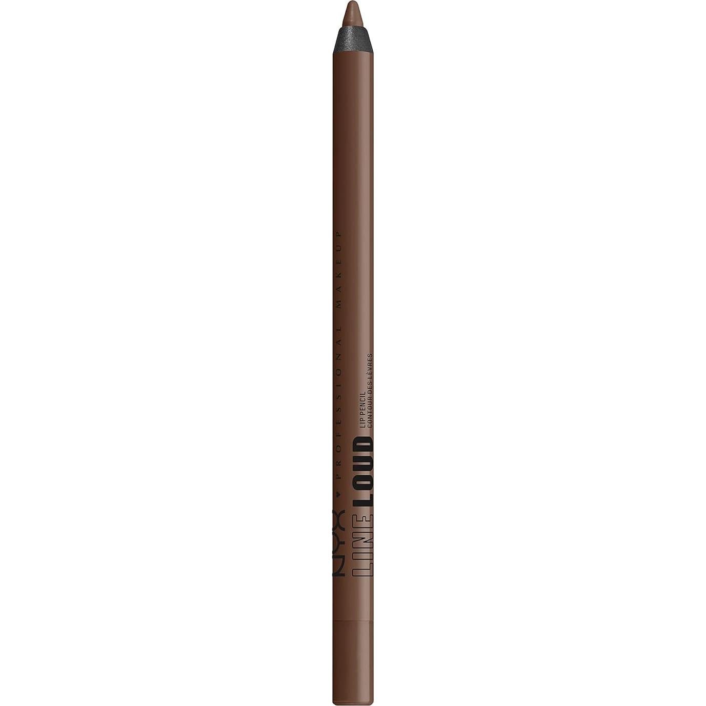 Lápiz Labial Line Loud NYX 1.13g - Rebel Kind Marrón Chocolate