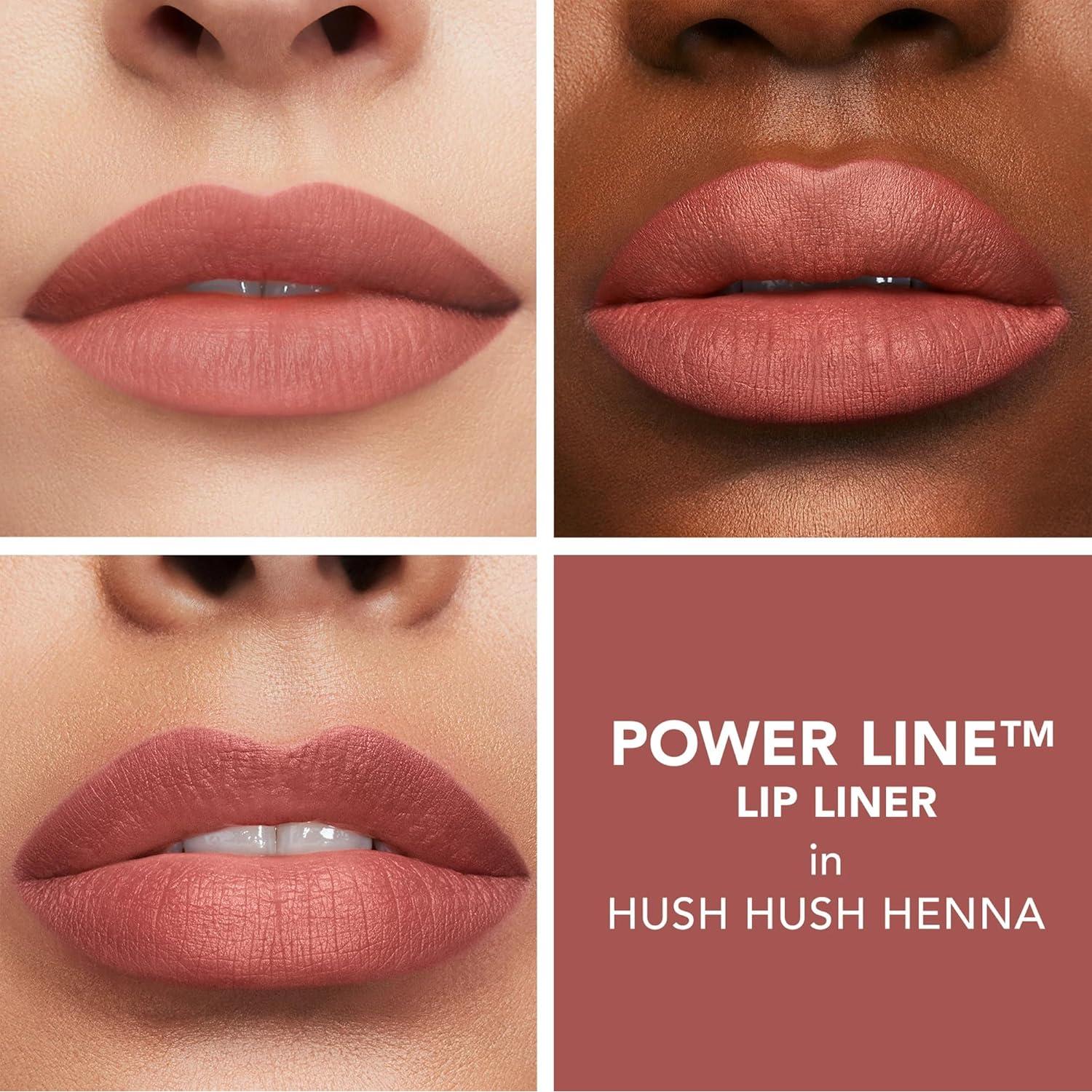Lápiz Labial BUXOM Power Line 03 Hush Hush Henna, Mate