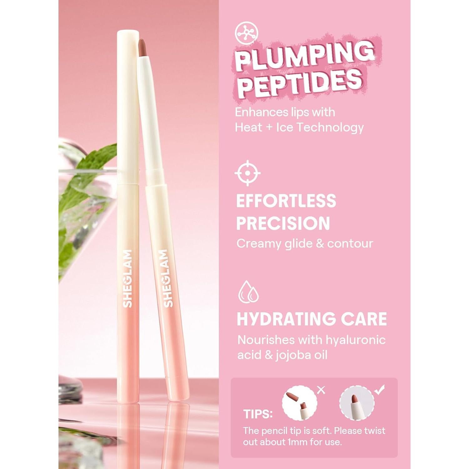 Lápiz Labial Aumentador SHEGLAM Berry Bold 9.92g