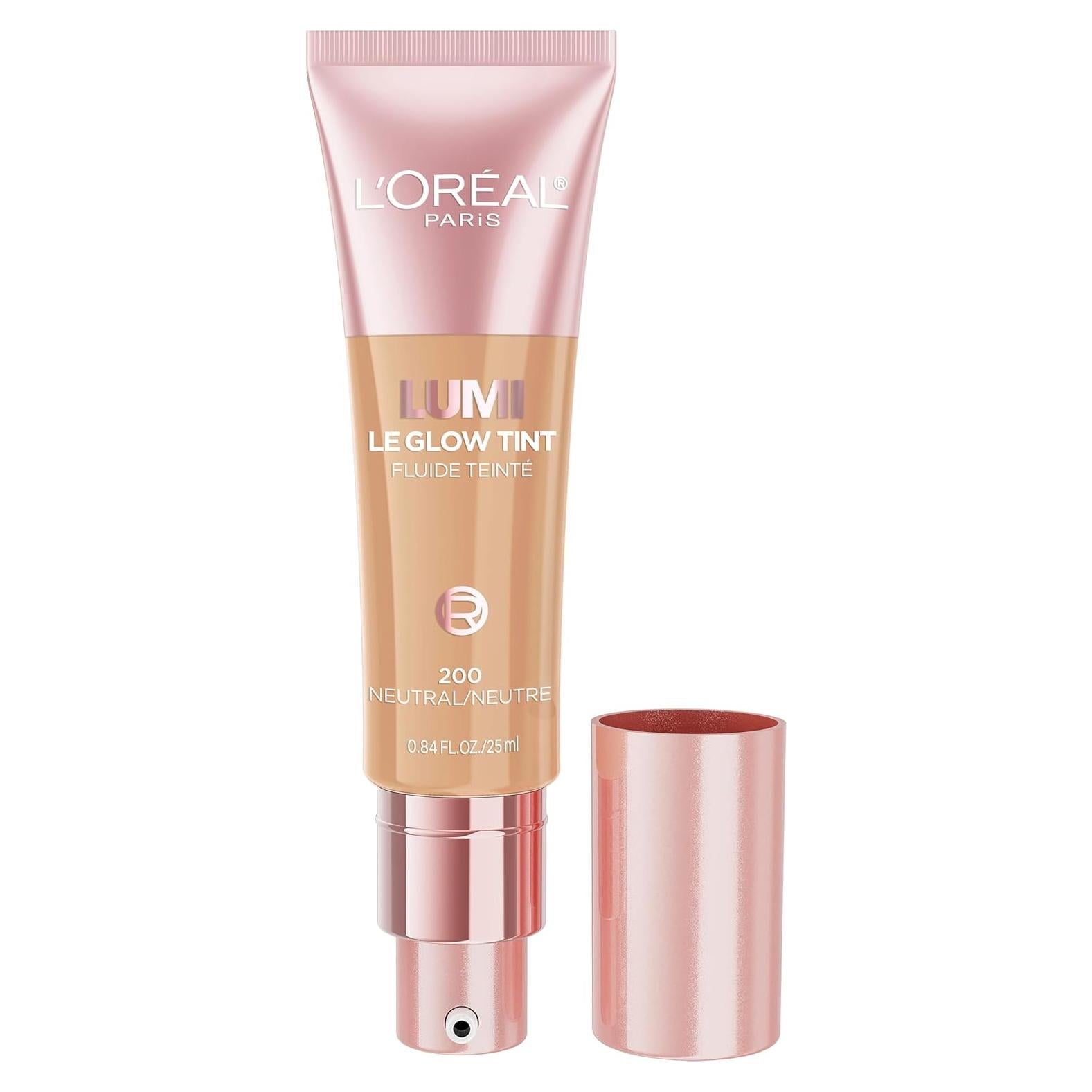 L'Oreal Paris Lumi Le Glow Skin Tint 25.1 ml - Tinte Hidratante Neutral 200