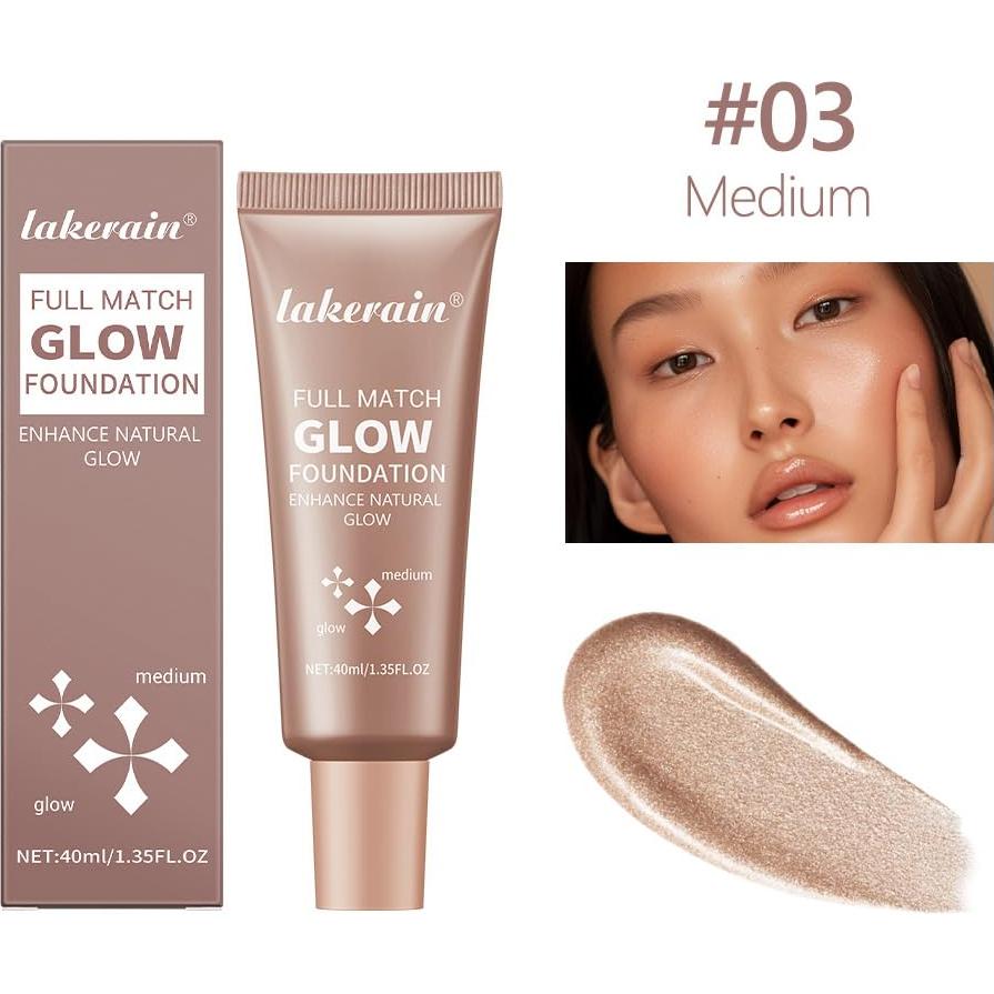 Iluminador Brillante Natural Glotion BANGFENG 38g Hidratante