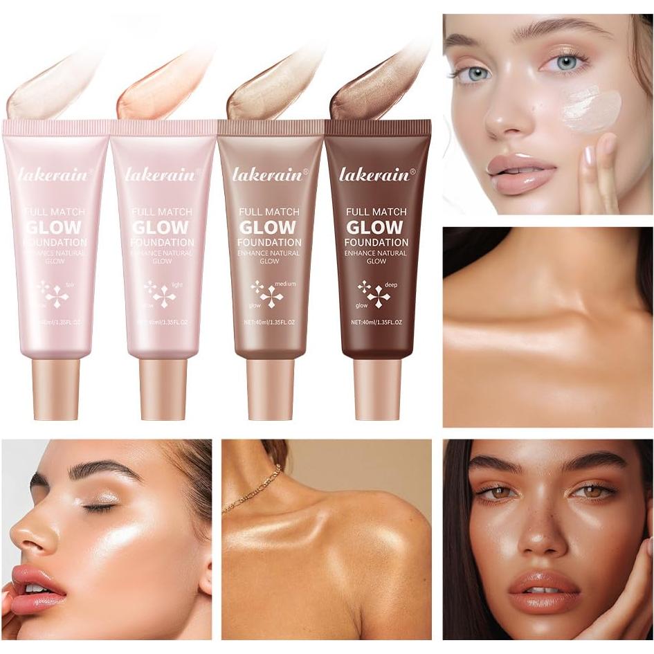 Iluminador Brillante Natural Glotion BANGFENG 38g Hidratante