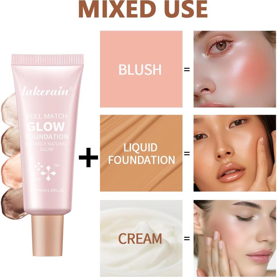 Iluminador Brillante Natural Glotion BANGFENG 38g Hidratante