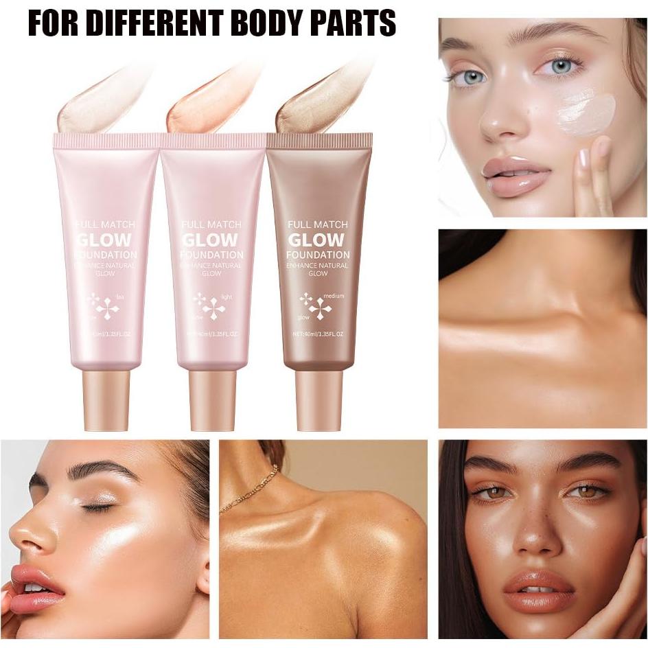 Iluminador Brillante Glotion Natural GHFCZOO 40 ml Hidratante