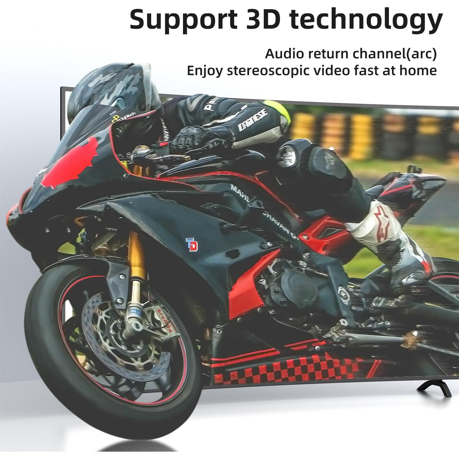 Cable HDMI 4K 7.62m Looyotul Ultra Alta Velocidad 18Gbps