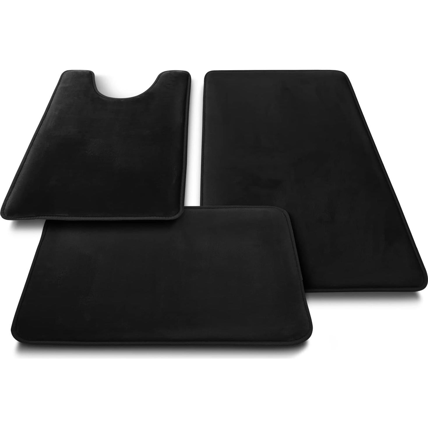 Juego de Alfombrillas de Baño Clara Clark 2 Piezas Antideslizantes