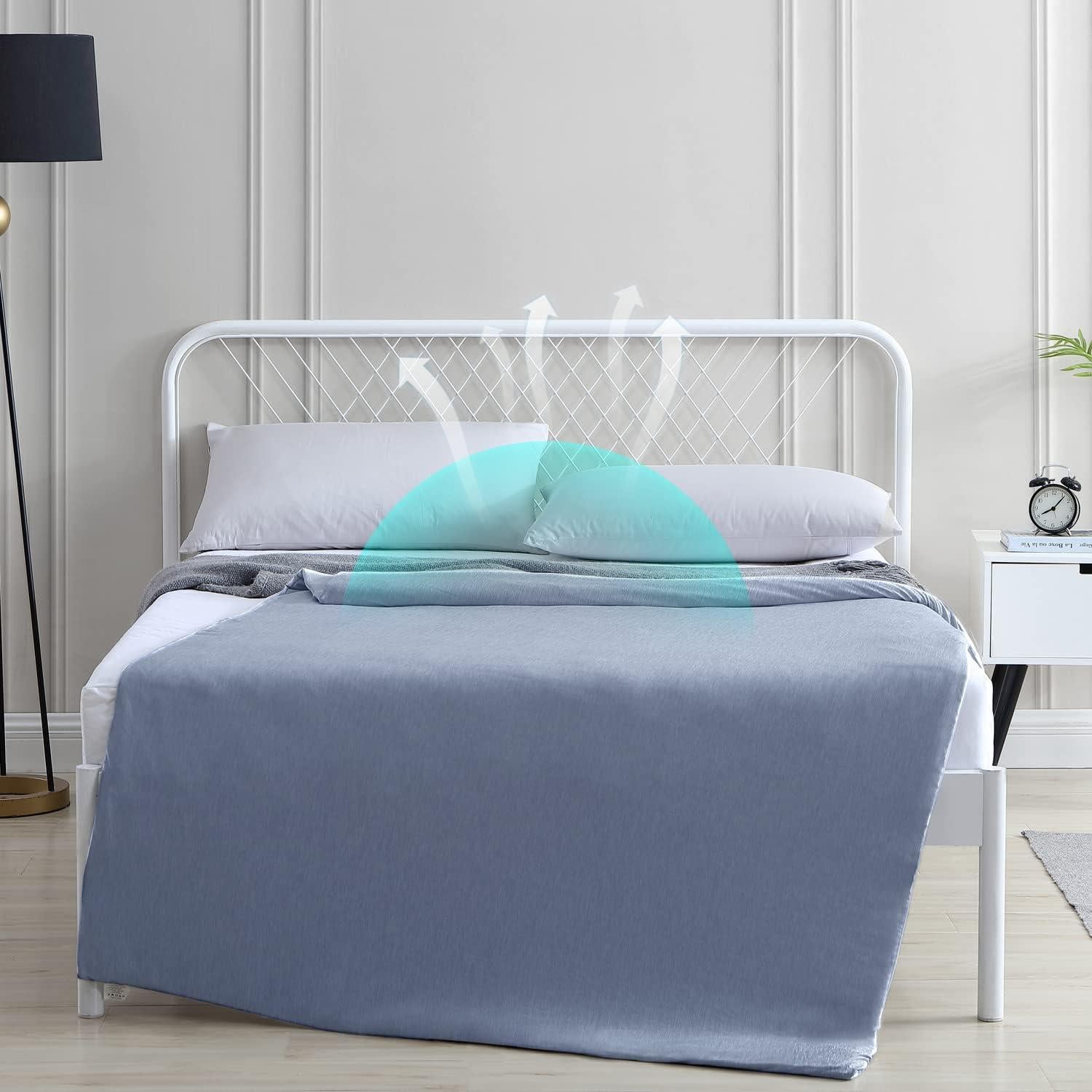 Funda de Manta con Peso EXQ Home 122x183 cm Azul Oscuro