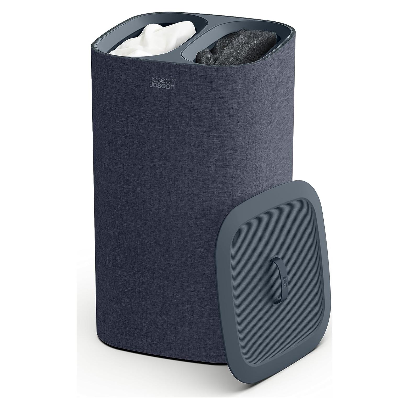 Cesto de Ropa Joseph Joseph 60L con 2 Bolsas Removibles - Negro