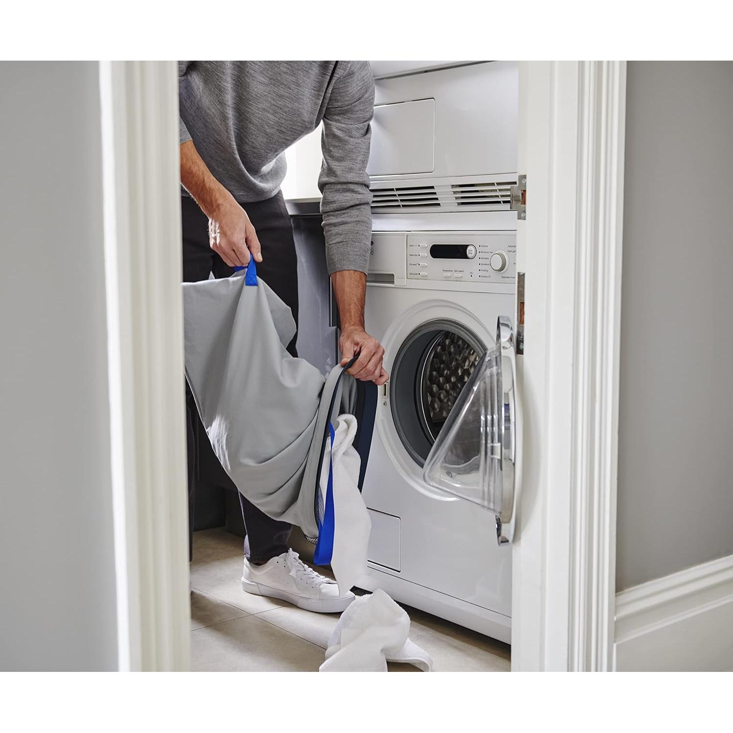 Cesto de Ropa Joseph Joseph 60L con 2 Bolsas Removibles - Negro