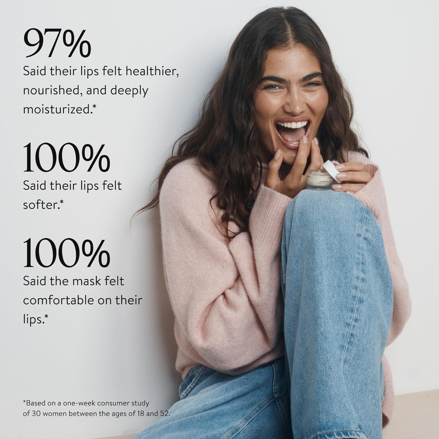 Mascarilla Labial Hidratante goop 8.5 g | Ceramidas y Lanolina Vegana