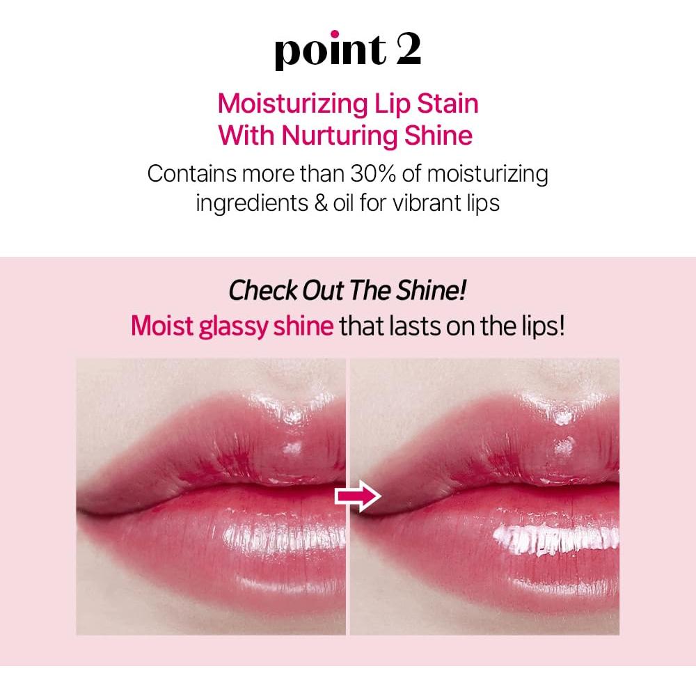 Tinte Labial Brillante ETUDE Glow Fixing #5 Mauvement 250g