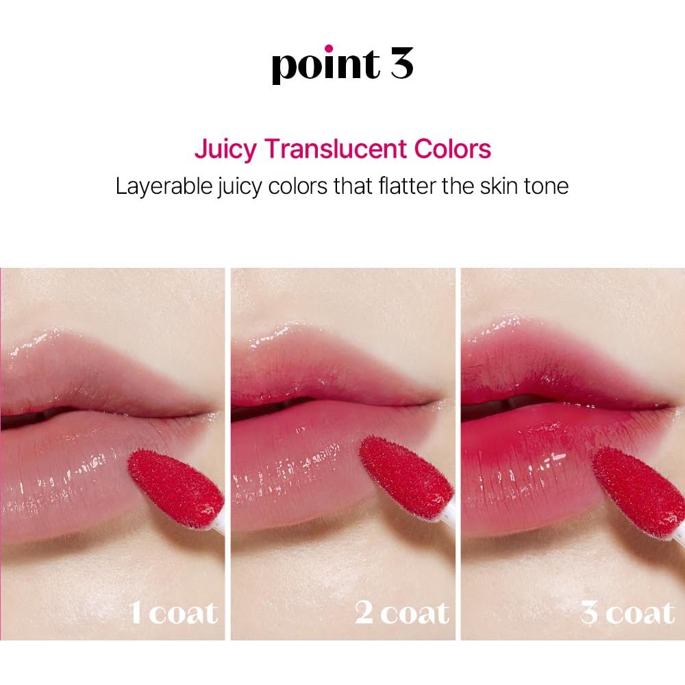 Tinte Labial Brillante ETUDE Glow Fixing #5 Mauvement 250g