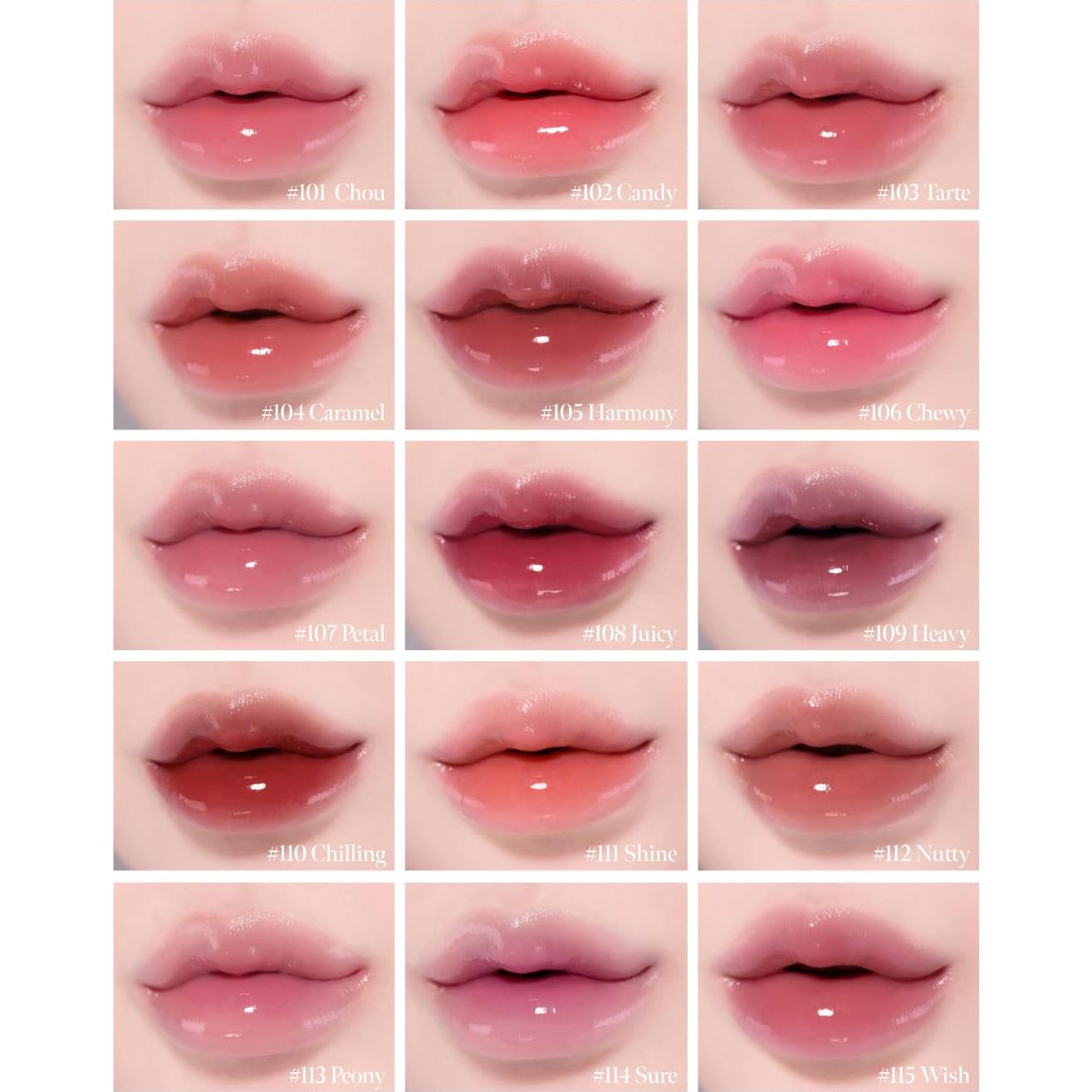 Tinte de Labios Hidratante KODI Glow Lock 102 Caramelo 4g