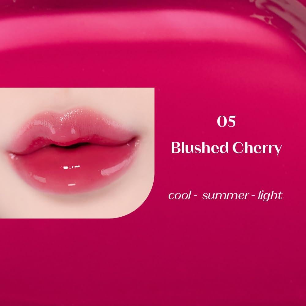 Tinte Labial Vegano ETUDE #5 Cereza 3.1g - Brillo Hidratante