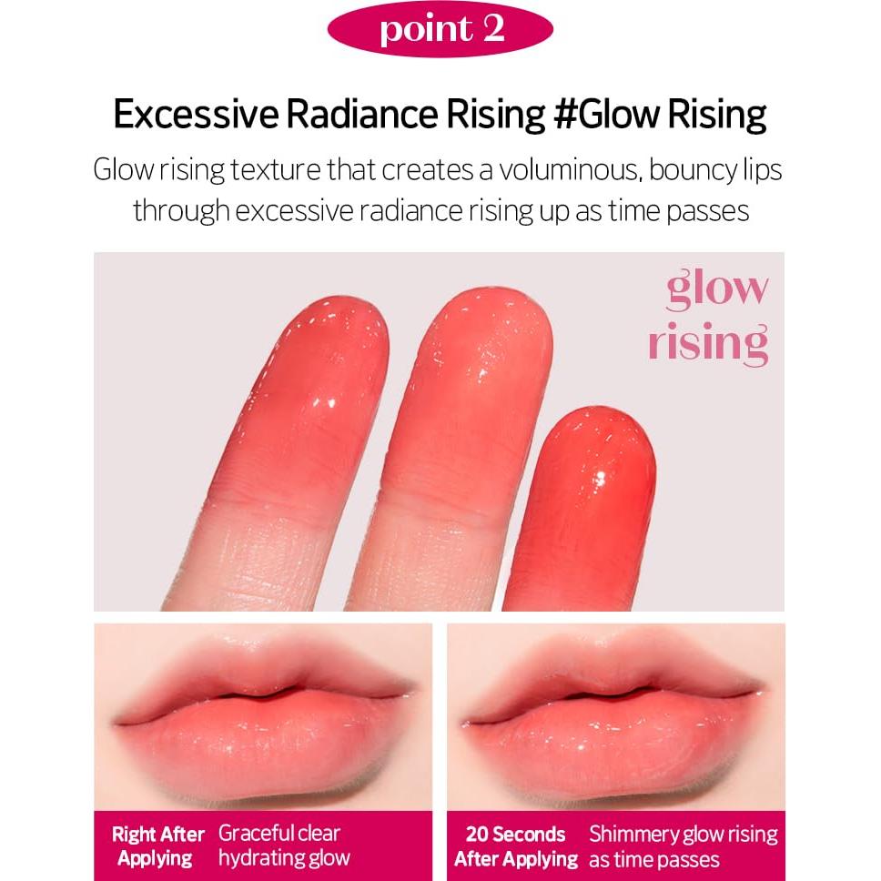 Tinte Labial Vegano ETUDE #5 Cereza 3.1g - Brillo Hidratante