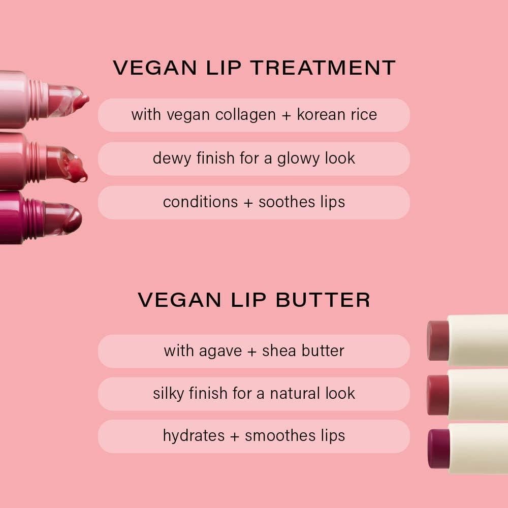 Bálsamo Labial Vegano Melixir 15g - Hidratante y Brillante Rosa