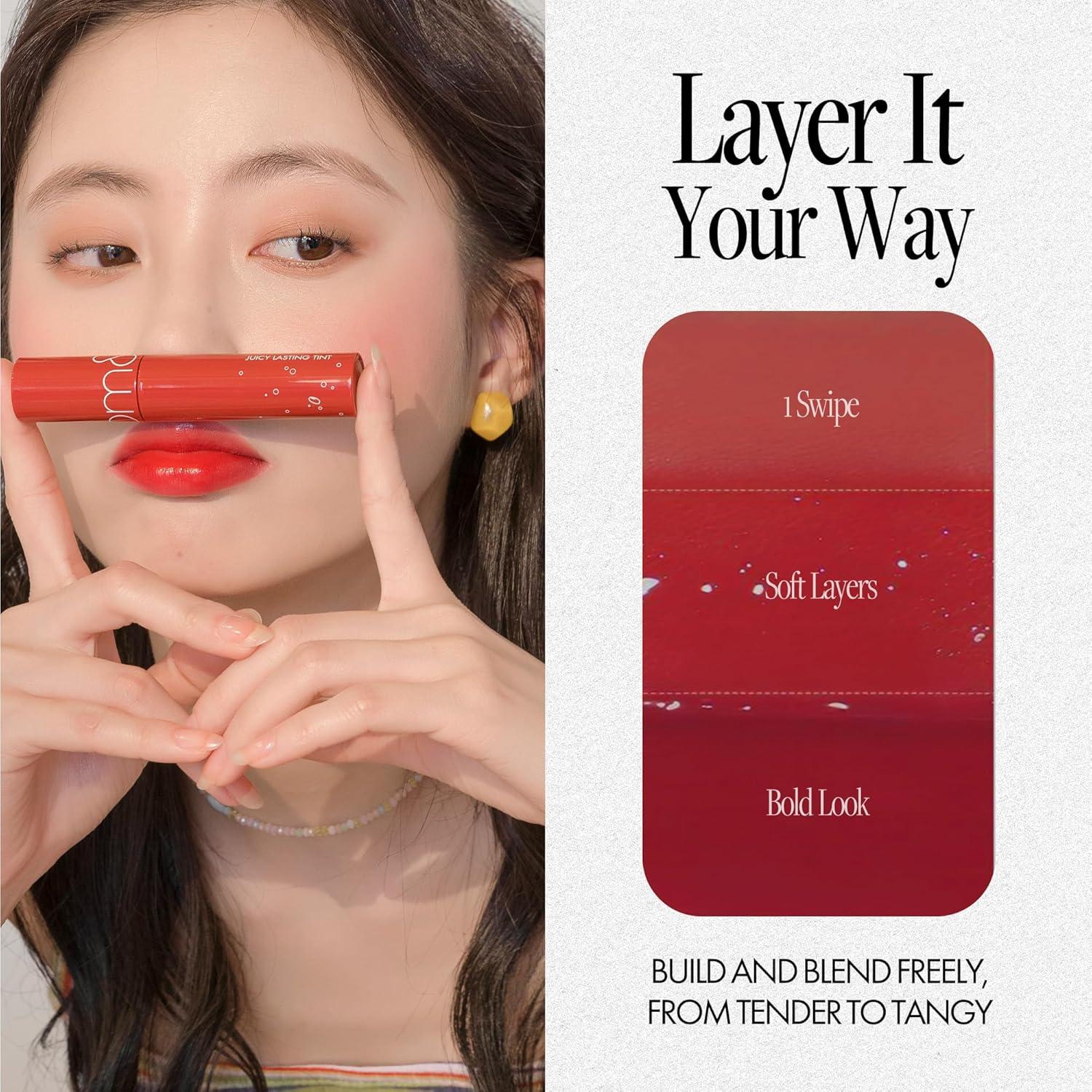 Tinte Labial Duradero rom&nd beauty - 12 Horas, 5.4 g (#16 Corni Soda)