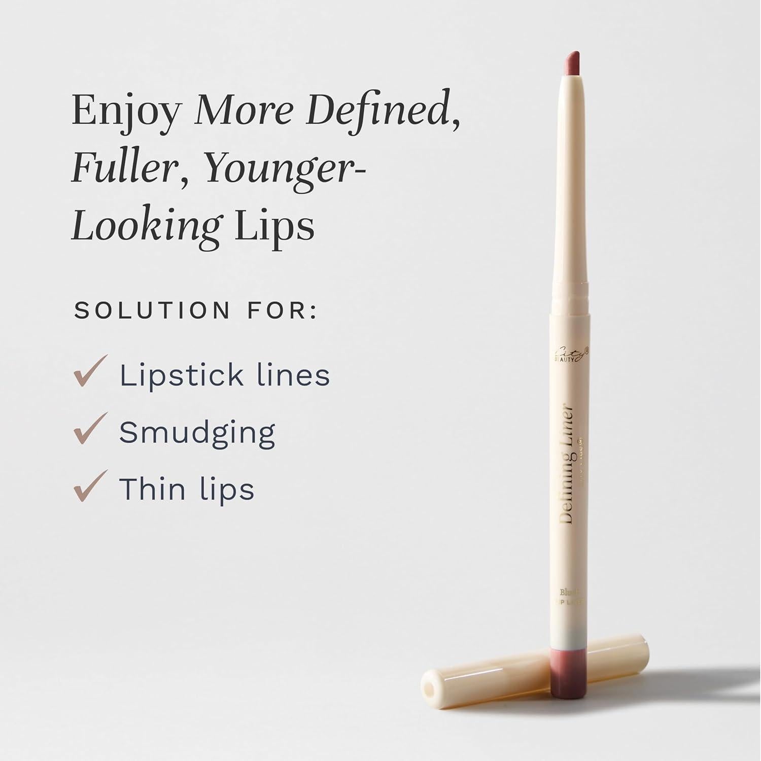 Lápiz Labial Definidor City Beauty - Sauce (Nude Frío) 17.86g