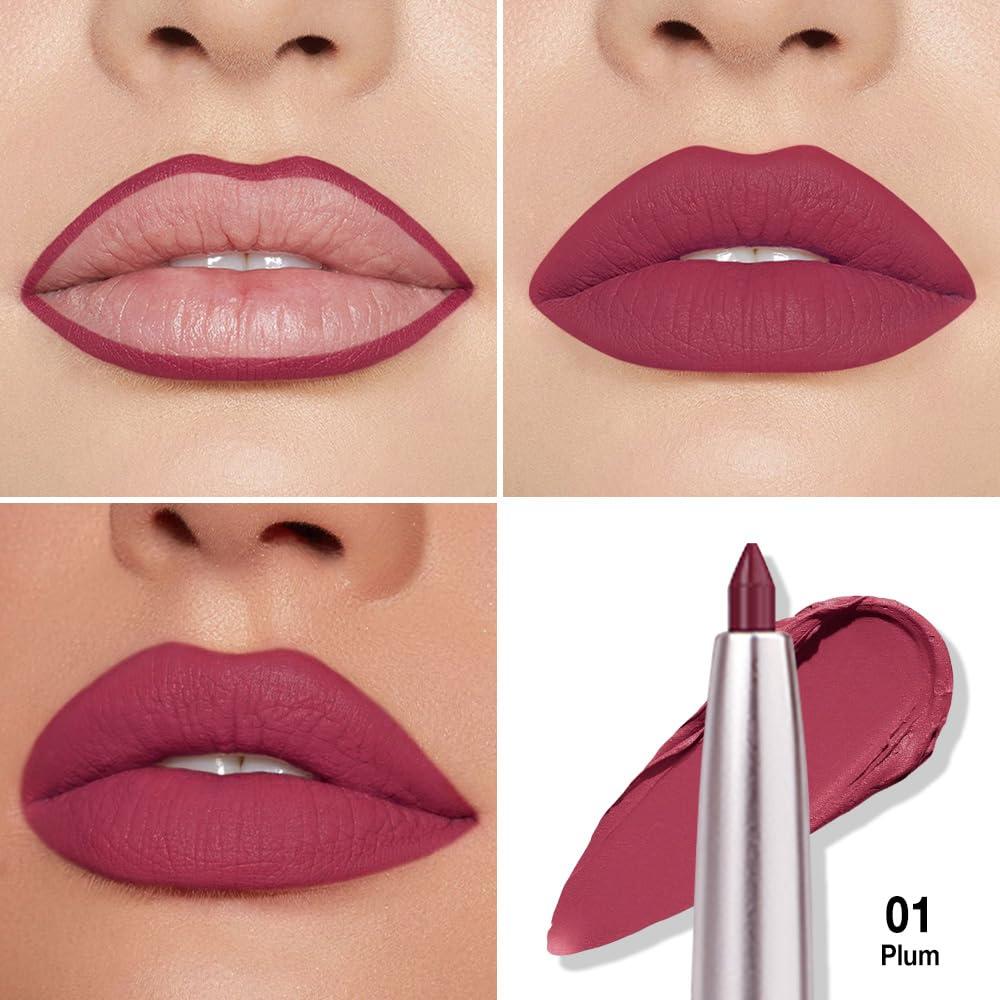 Delineador de Labios Retráctil FeiCuiYun 07#Ciruela Mate