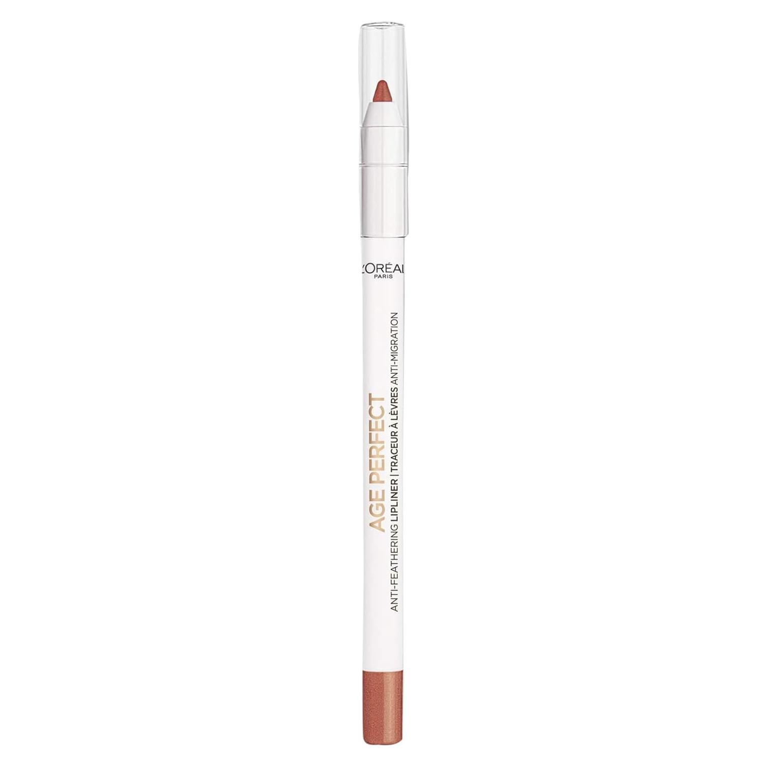 Lápiz Labial Anti-Sangrado L'Oréal Paris Age Perfect 1.13g Mocha