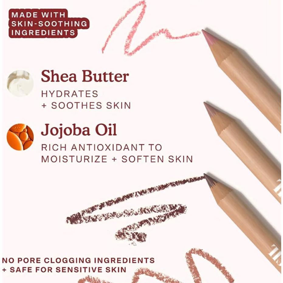 Juego de 6 Lápices de Labios Beauty Glazed Nude Mate