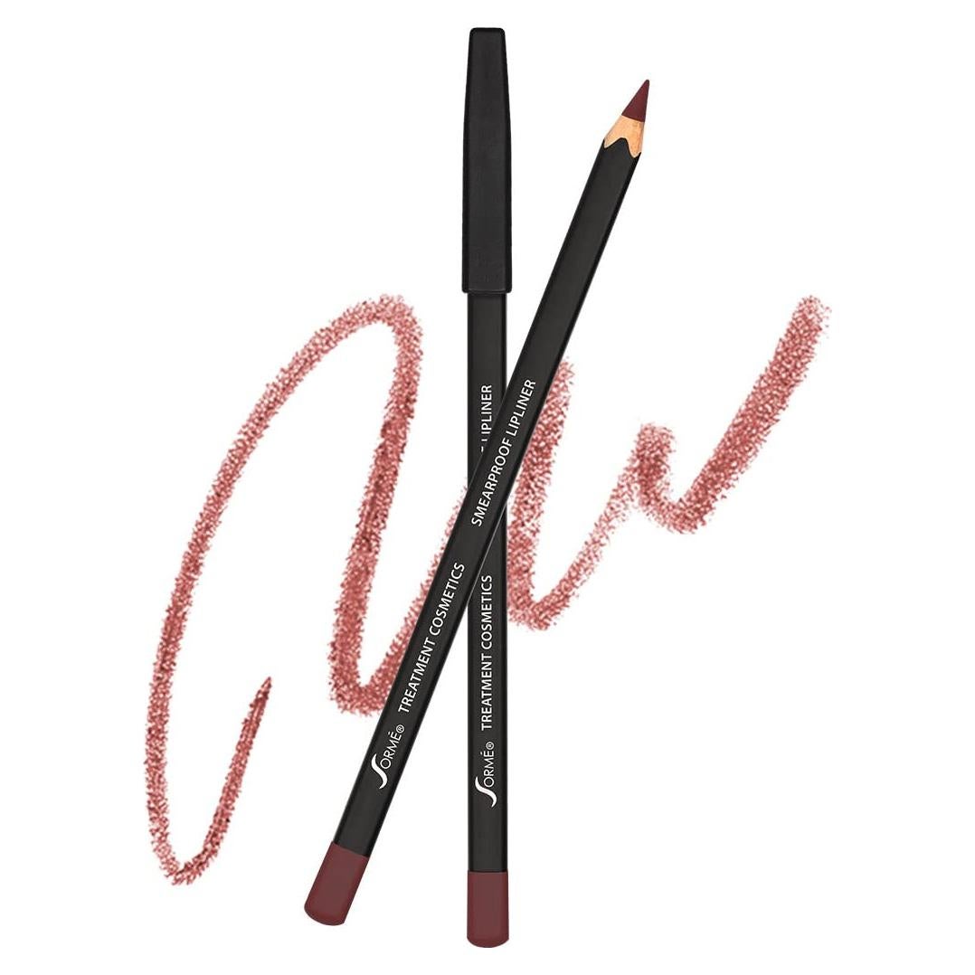 Lápiz Labial Impermeable Sorme - Castaño, Larga Duración