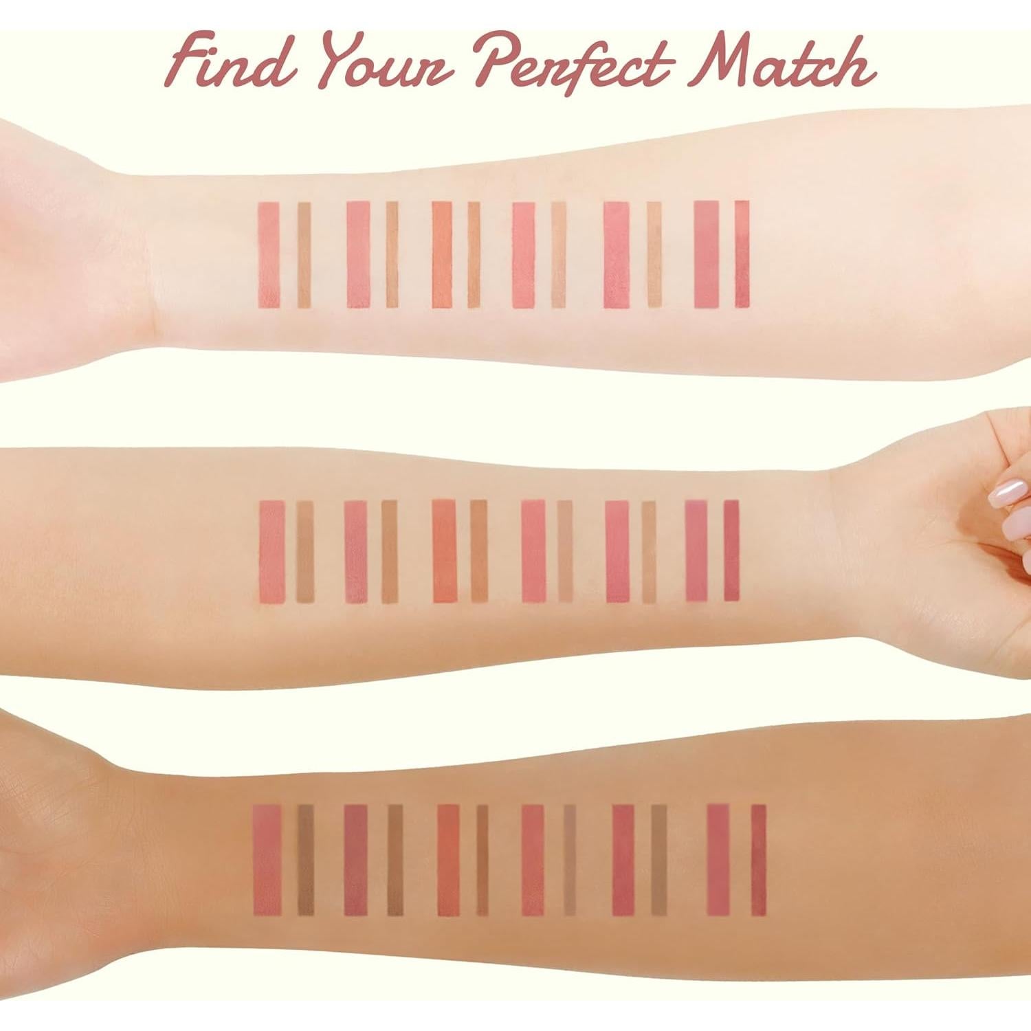 COLORGRAM All In One Over-Lip Maker 02 Cool Pink | Versatile Lip Liner & Contour with Natural Shades, Matte finish, Bigger and Fuller Lips, Plumping effect, Smooth creamy texture