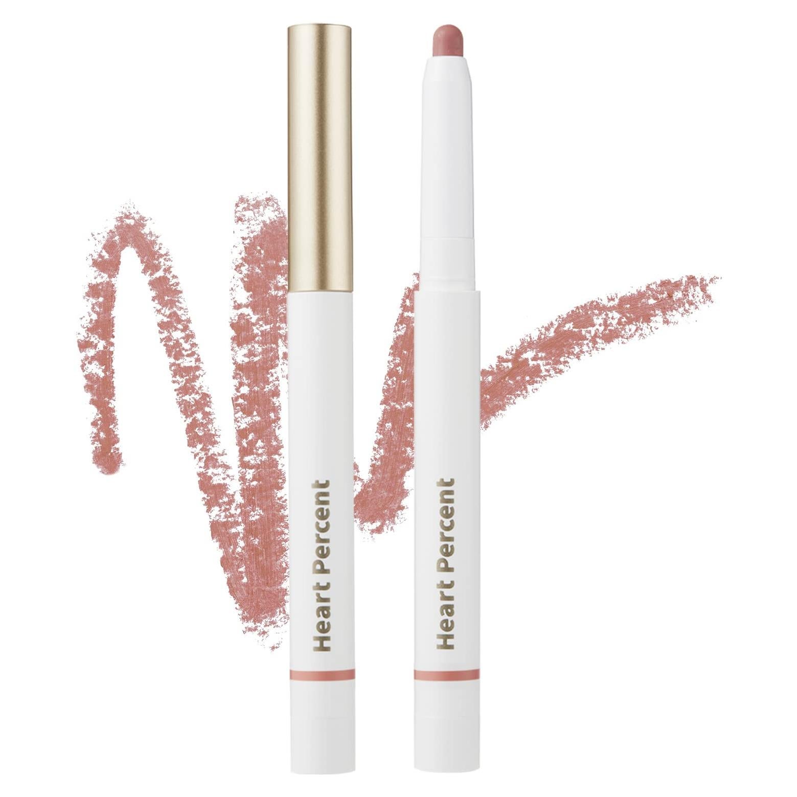 Dote On Mood Lip Liner Pencil, Long-Lasting Creamy Lip Crayon Smooth Lipliner Retractable Lipstick Overlip Line Color 0.8g, #13. Bare Lips