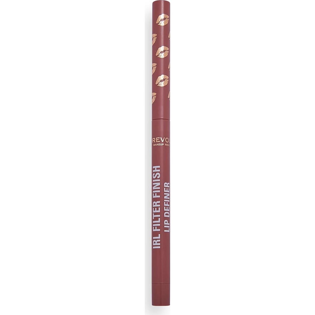 Revolution Beauty London, IRL Filter Finish Lip Liner Definer Caramel Syrup Waterproof Long Lasting Set with Matching Lipsticks or Lip Gloss
