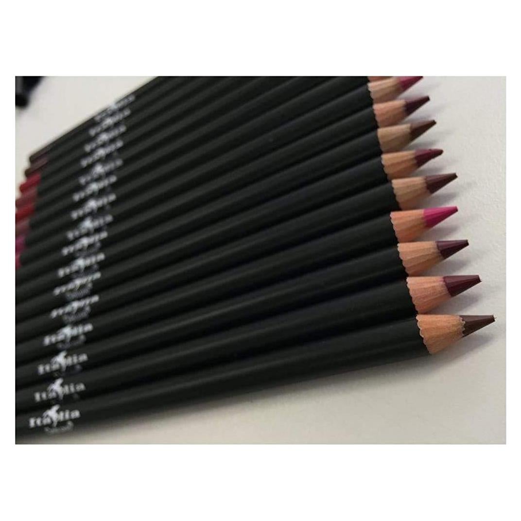 Set de 12 Delineadores de Labios Italia Deluxe Ultra Fino