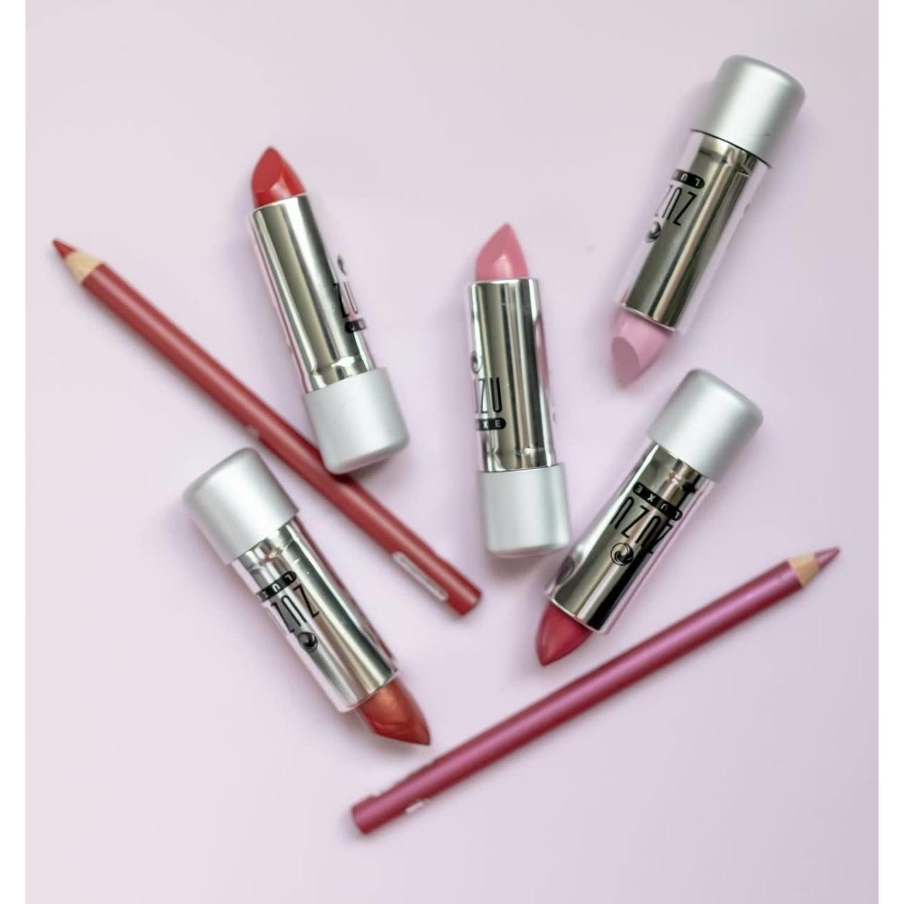 Lápiz Labial Zuzu Luxe Inocencia, Cremoso y Hidratante 1.13g