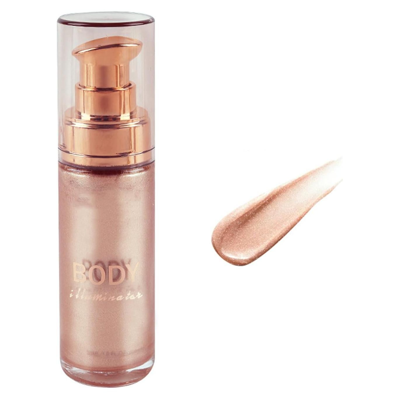 Iluminador Corporal MAEPEOR 30 ML Oro Champán Impermeable