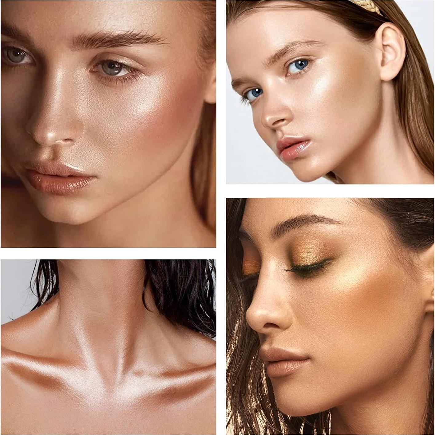 Iluminador Corporal MAEPEOR 30 ML Oro Champán Impermeable