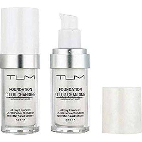 Base de Maquillaje Líquido KOSIMI 30ml Cambiante de Color SPF 15