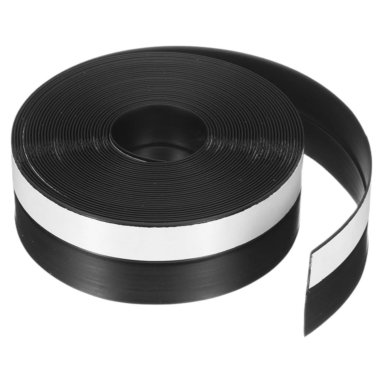 Sello de Puerta de Aislamiento HARFINGTON 5m x 25mm Silicona Negro