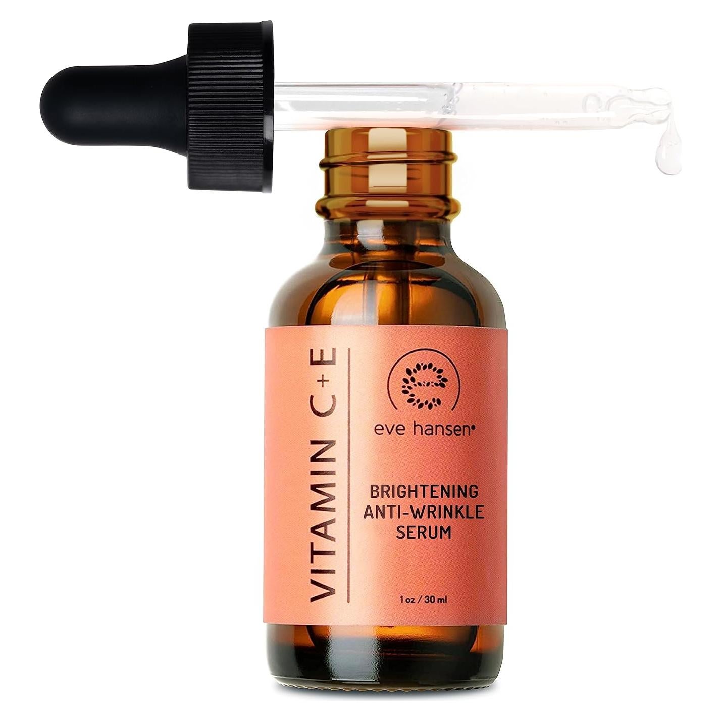 Suero Facial de Vitamina C Eve Hansen 30 ml - Hidratante con Ácido Hialurónico y Aloe Vera