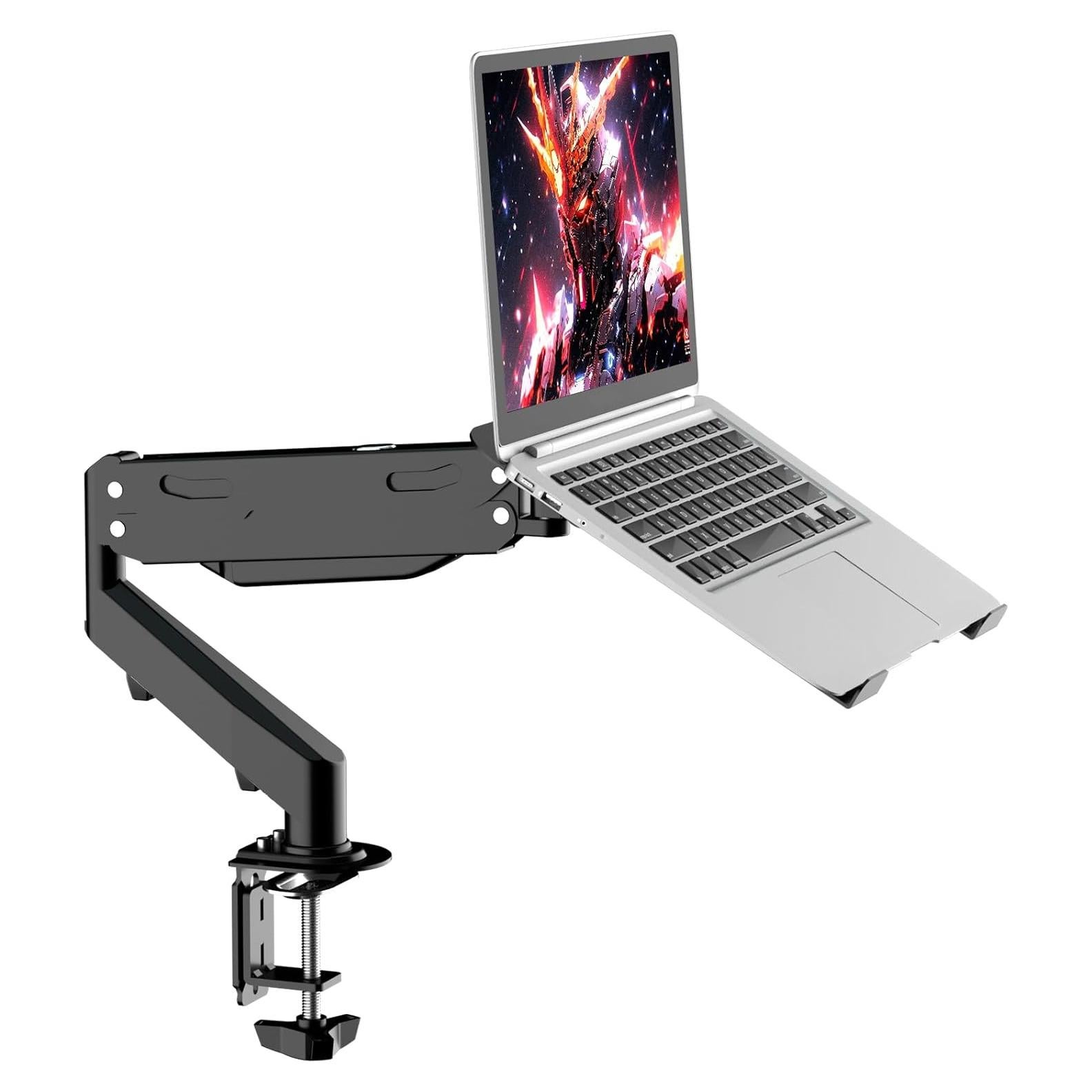 Soporte de Escritorio para Laptop Pholiten MD81V1TP001 2 en 1