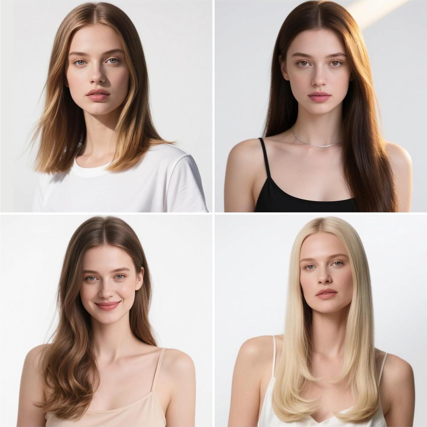 Secador y Cepillo Volumizador Aima Beauty 4 en 1 Negro 1100W