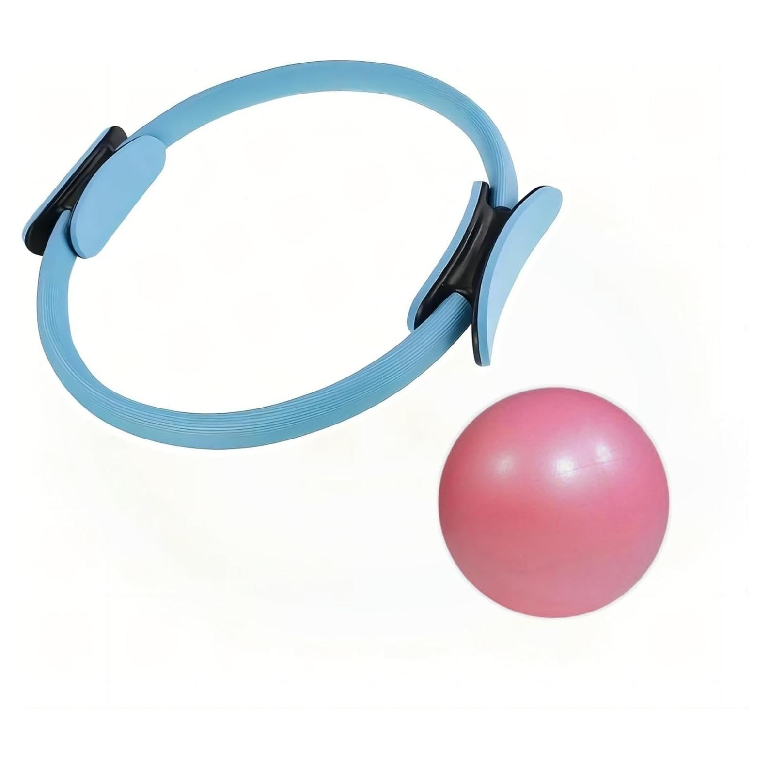 Set de Anillo y Mini Pelota de Pilates ZAGIWN 33 cm - Ejercicio en Casa