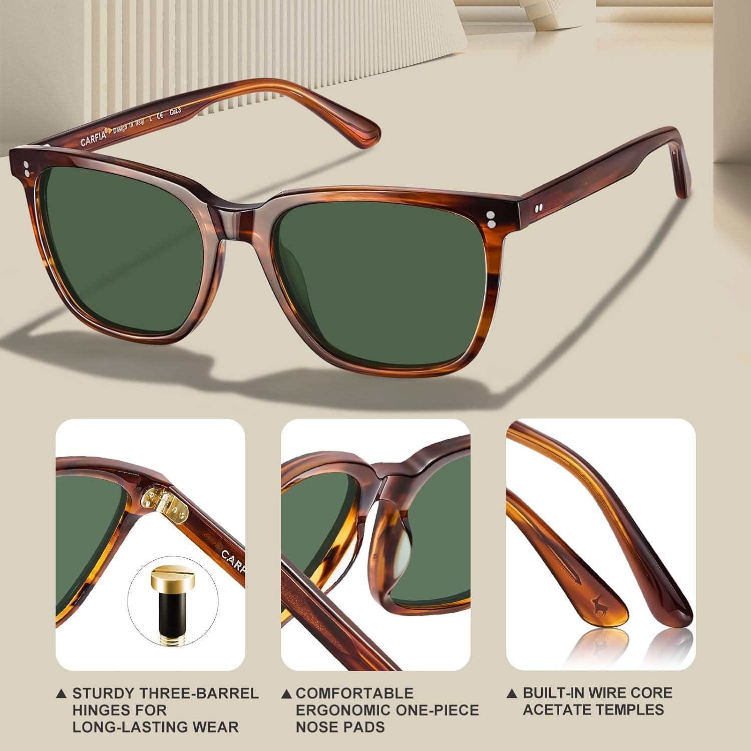 Gafas de Sol Polarizadas CARFIA CA5354WS UV400 para Hombres